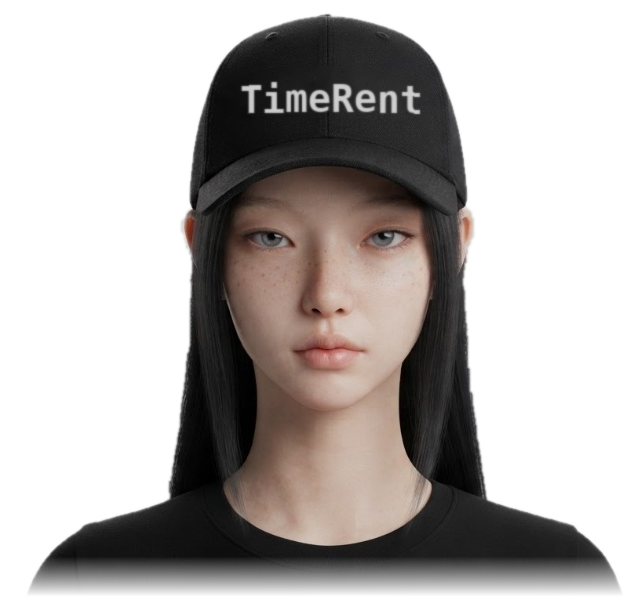 TimeRent host wearing a TimeRent cap